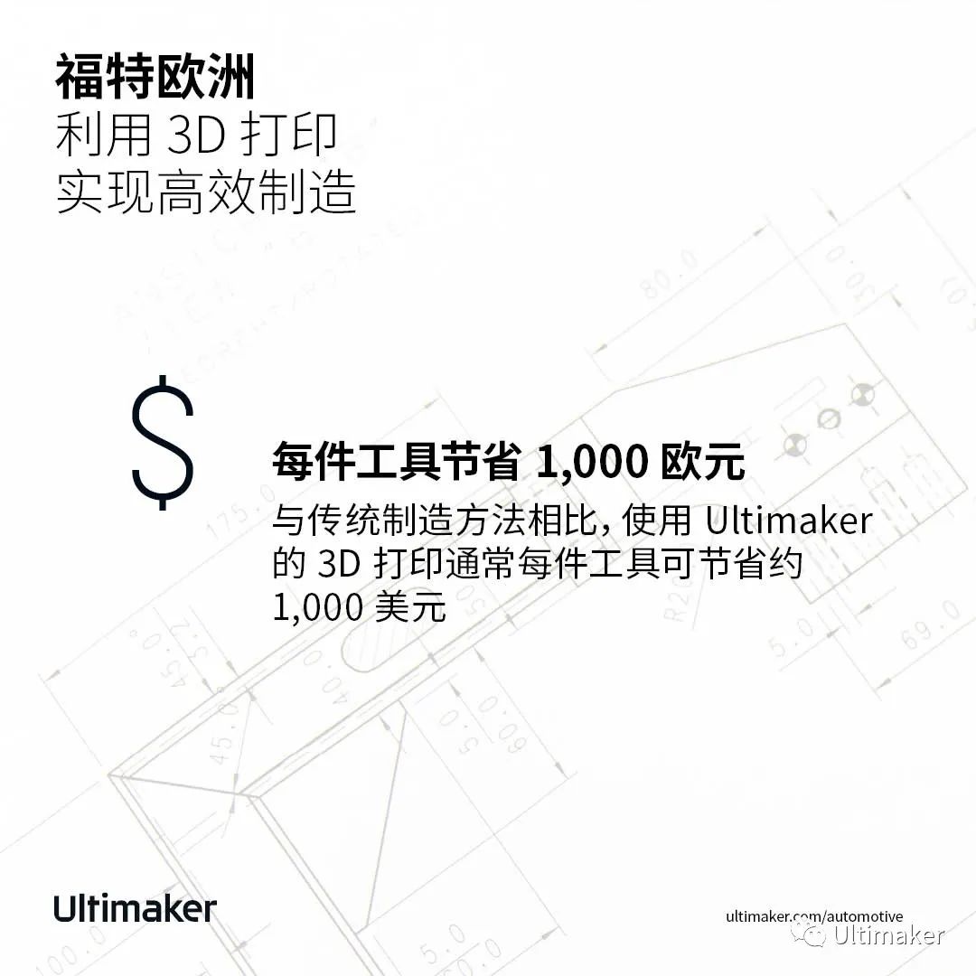 福特公司利用3D 打印提高装配生产效率的3种方法 | Ultimaker 汽车应用(图3)